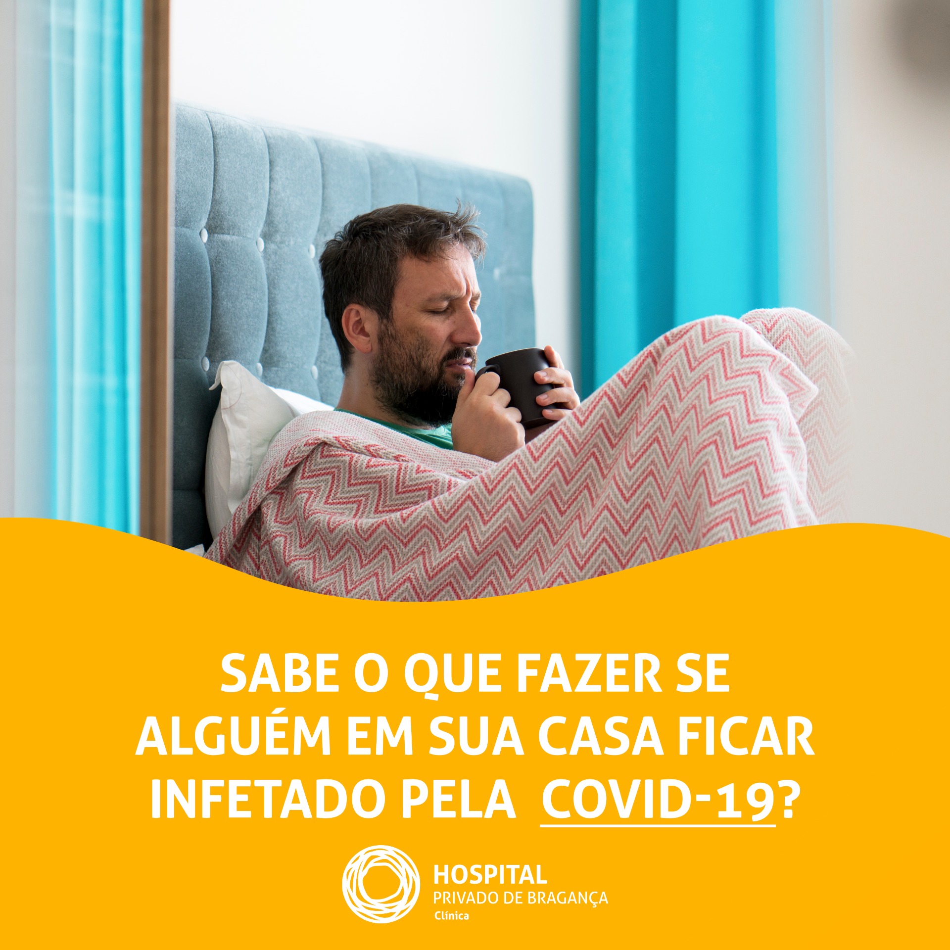 Sabe o que fazer se alguém em sua casa ficar infetado pelo #COVID-19?
